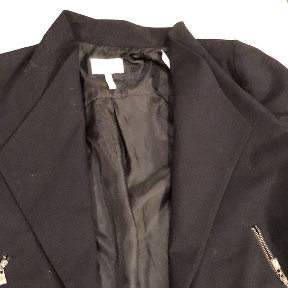 Laundry by Shelli Segal black waterfall cropped jacket - Picture 5 of 8